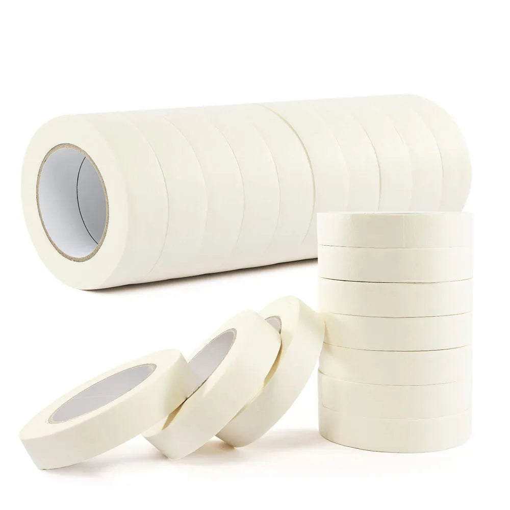20M Masking Tape Painting Painters Tape for Artist Decorators Indoor Decorating Crafts Spraying Adhesive Paint Tape Qme