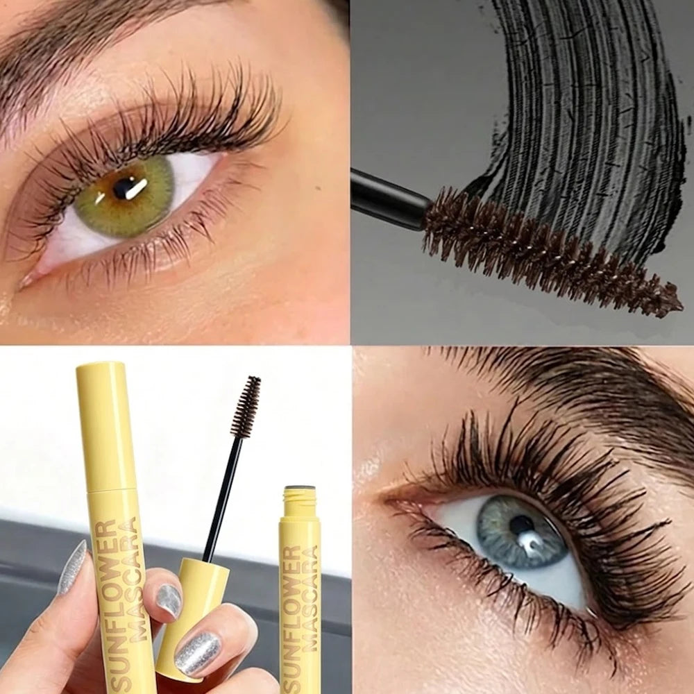Waterproof 4D Curling Mascara Bubble Volume Lash Enhancer Qme