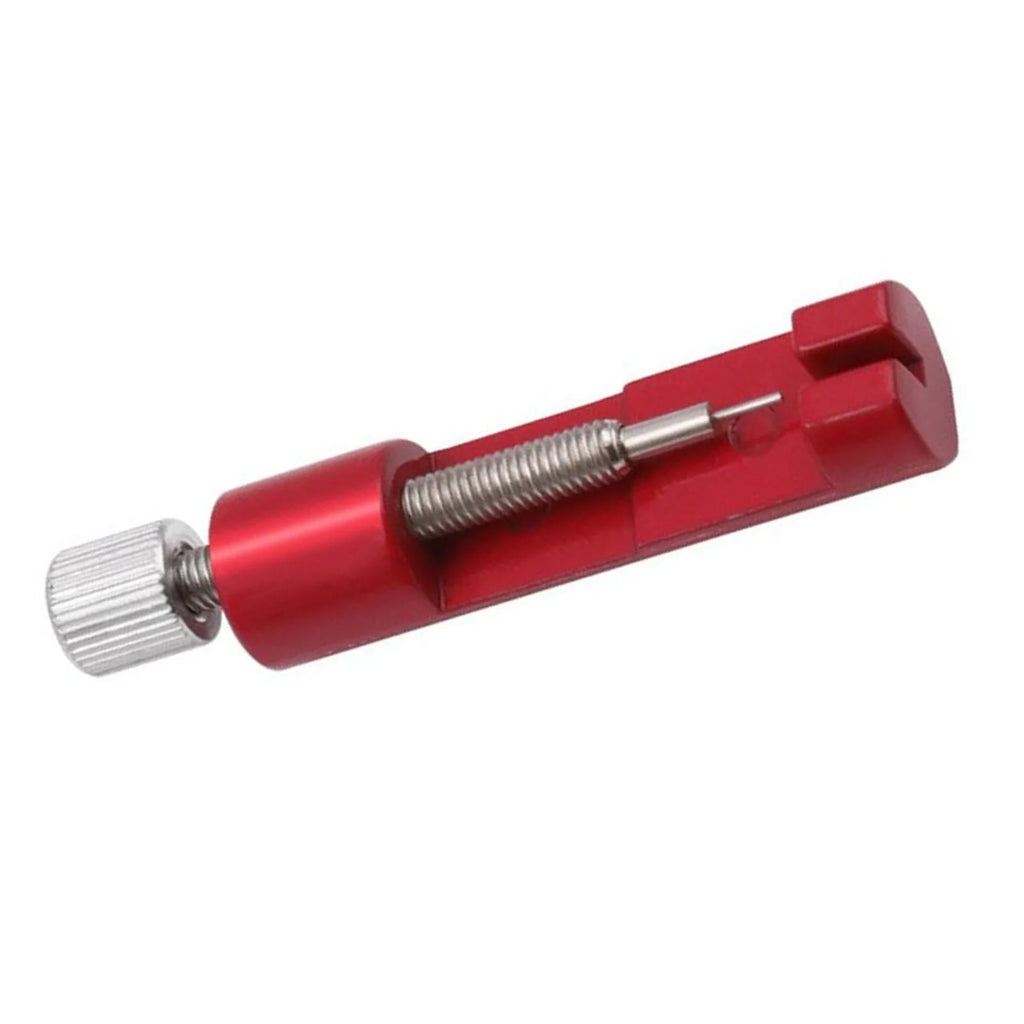 Watch Adjustment Tool Kit Professional Metal Easy To Use Resizing Watch Link Removal Kit with Spare Needle for Watchmaker Qme