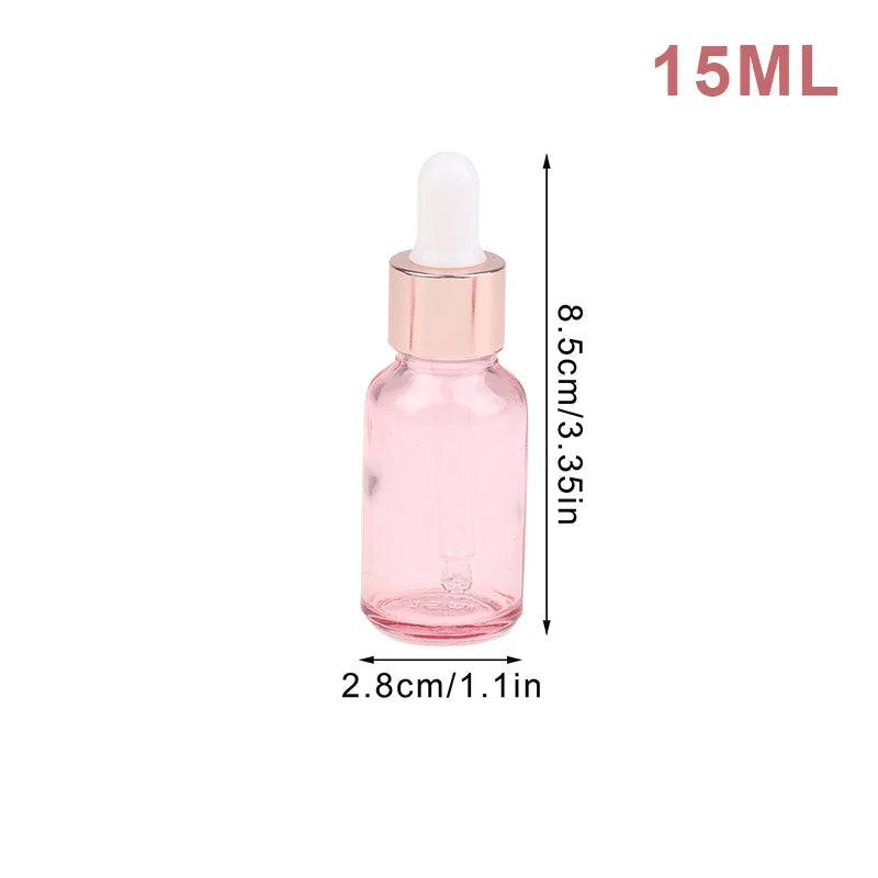 Aromatherapy Liquid Pipette Essential Massage Dropper Bottles Qme 15ml