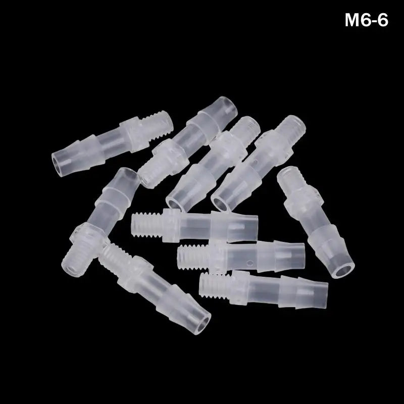 Joint Parts Air Valve Pipe Dispensing Glue Subpackaging Connector Hose Joint Adapter PP Plastic Qme B6