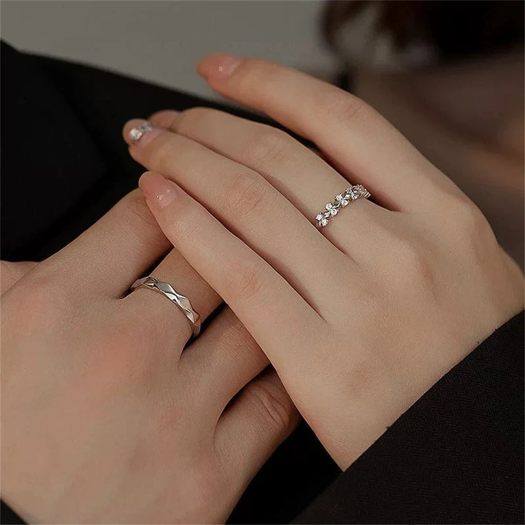 Y2K Shiny Star Cross Irregular Crystal Rings for Men Women Hiphop Zircon Cross Open Ring Punk Unisex Couple Rings Party Jewelry Qme