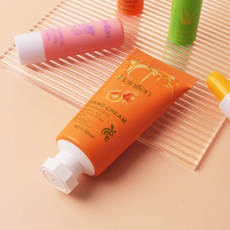 Hand Lip Care Containing Natural Ingredients Vitamin E Nourishes Skin Qme