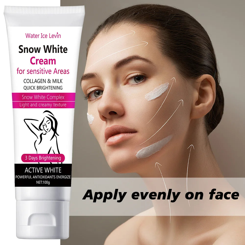 Face Body Brightening Cream Thigh Underarm Inner Melanin Lightening Lotion Gentle Nourishing Improve Dull Brighten Skin Care Qme