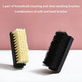 Professional Nylon Shoe Brush Soft Hard Bristles Delicate Materials Qme Default Title