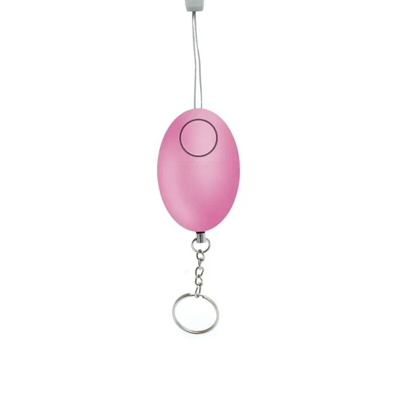 Personal Self Defense Alarm 130db Self Defense Siren Safety Alarm For Women Girl Personal Keychain Alarm Qme Pink