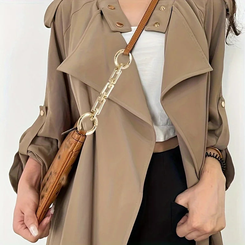 Extend the chain strap with replacement accessories. The chain pendant is suitable for shoulder crossbody wallets and bags Qme
