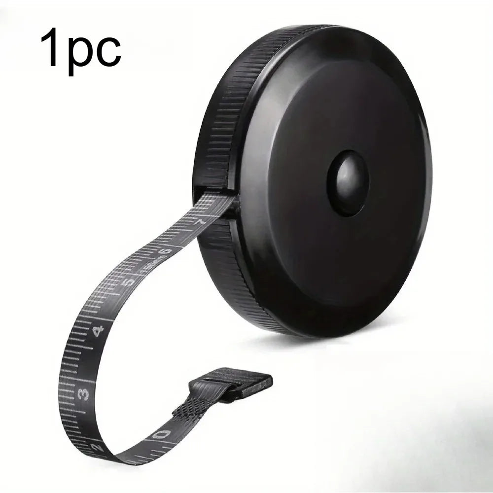 150cm/60inch Retractable Soft Measuring Tape Mini Portable Body Sewing Tape Measure For Body Measurement Tailor Craft Tool Qme 1pc
