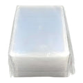 50pcs PVC Transparent Hard Card Sleeve Blue/White Star Player Card Dustproof Scratch-resistant Protection Covers Storage Sleeves Qme Clear
