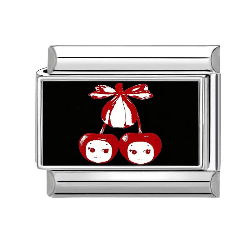 2026 Women Men Colored Star Ghost Cats Halloween Charms Italian Links Fit 9mm Bracelet Stainless Steel DIY Making Jewelry Gift Qme S 17