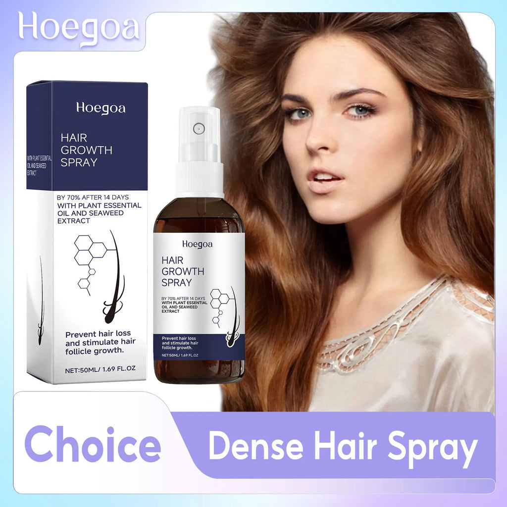 Anti Hair Loss Spray Nourish Scalp Reduce Frizz Improve Sparse Prevent Baldness Thick Hair Growth Oil Damaged Hair Repair Serum Qme