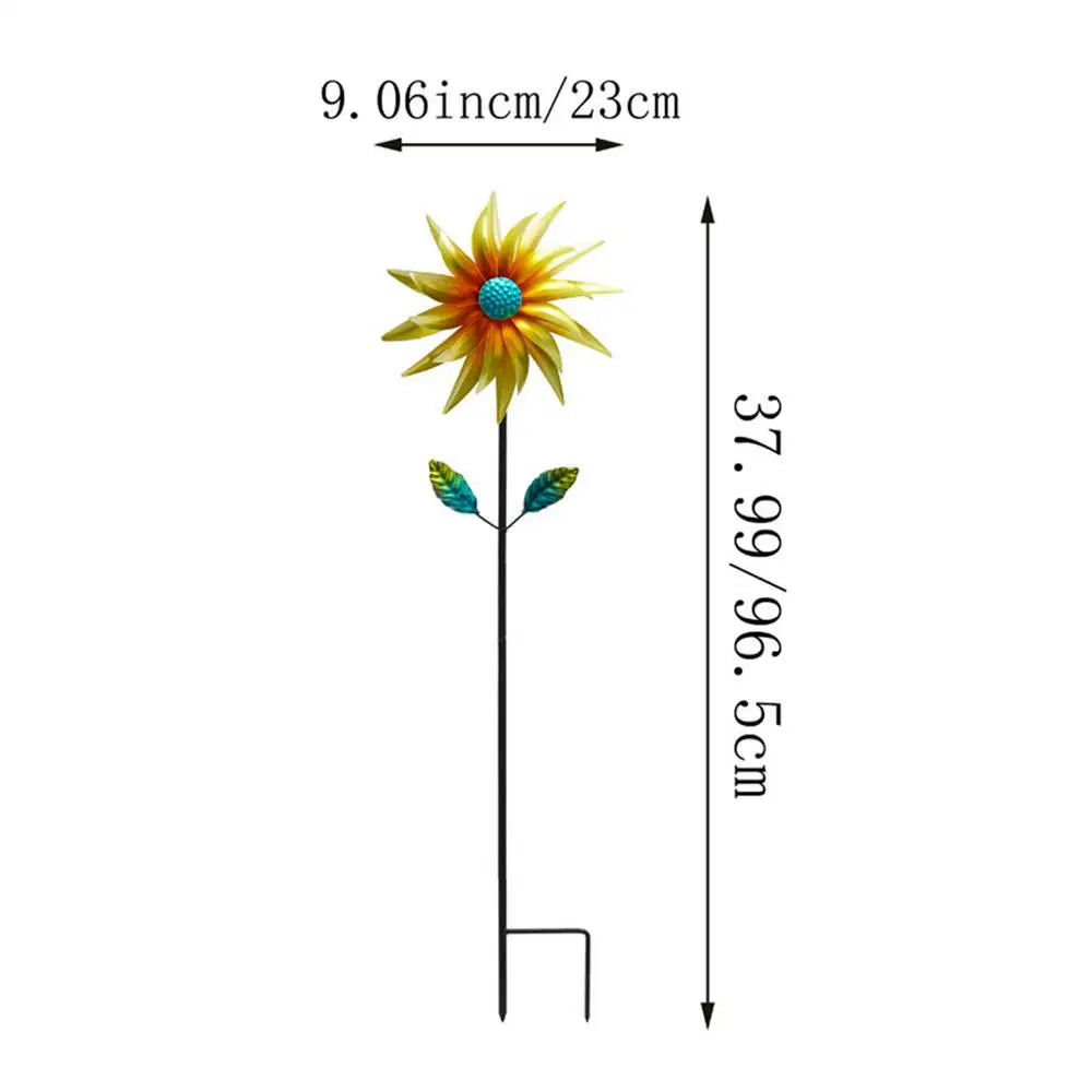 Windmill For Yard Decorative Flower Stake Lawn Decor Windmills For The Yard Garden For Porch Lawn Pathway Walkway Landscape Qme A China Mainland