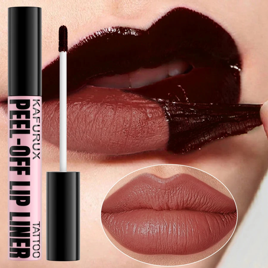 7 Colors Peel Off Lip Stain Reveal Long Lasting Waterproof Pink Tint Qme 204