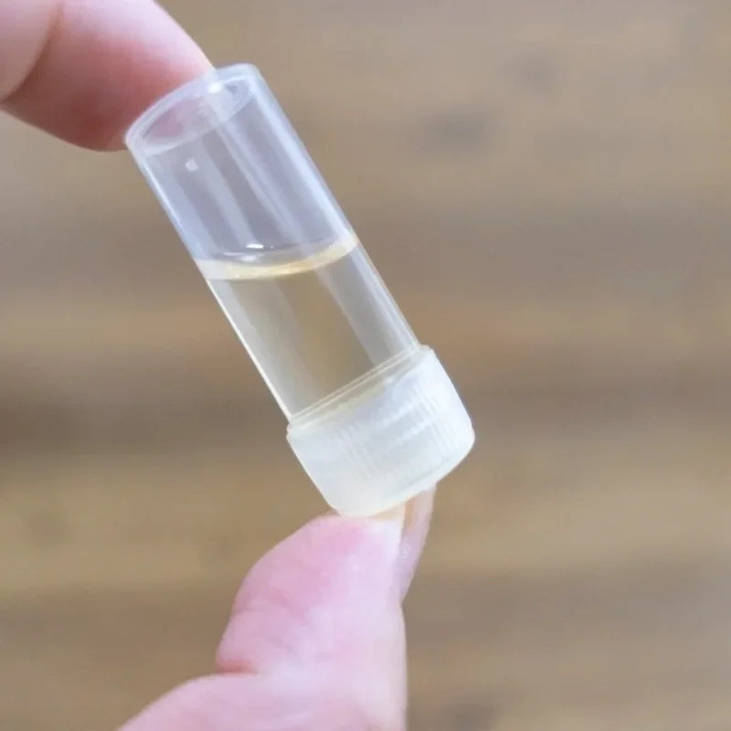 100pcs Value Pack 5ml Small Plastic Test Tube Bottles Pet Cap Medicine Pill Capsule Storage Containers Qme