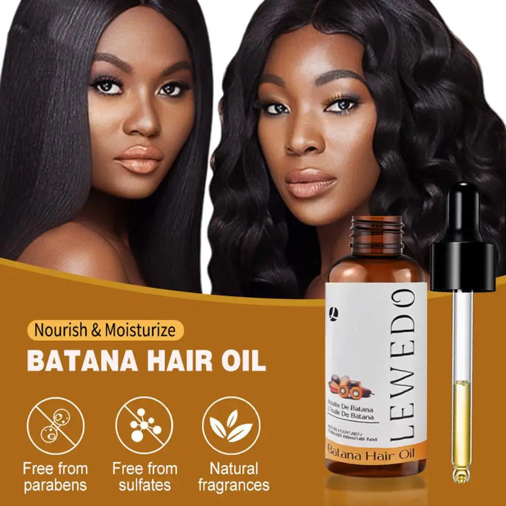 1/2PCs Natural Batana Oil For Hair Growth Pure Batana Oil Hair Shine Strengthen For Women Prevent Hair Loss Eliminate Split Ends Qme