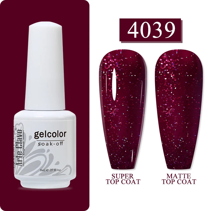Arte Clavo Art Nails Varnish Base Coat Gel Nail Polish UV LED Lamp Qme