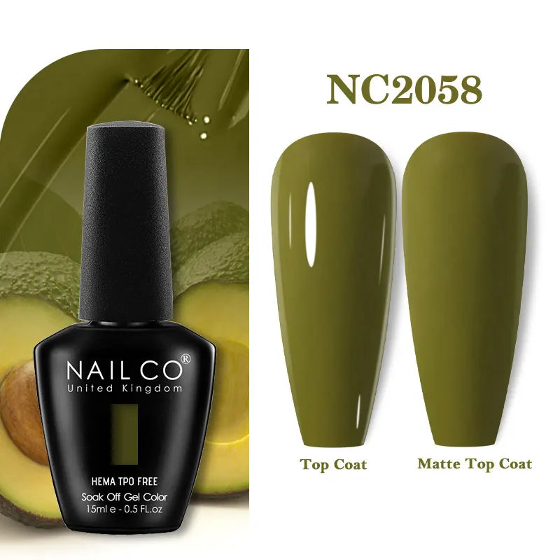 NAILCO Fresh Gel Nail Polish Nails Semi-permanent Varnish Hybrid