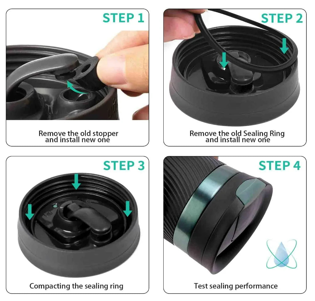 Contigo Snapseal Coffee Travel Mug Seal Replacement Rubber Stopper 10 Qme