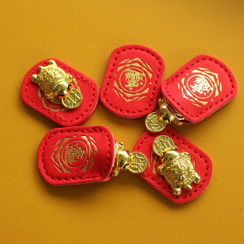 Money-biting Turtle Ornaments Decor Auspicious Statue Lucky Wealth Qme