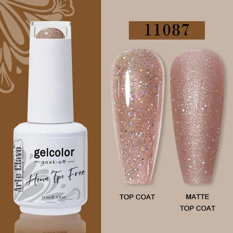 Arte Clavo HEMA TPO Soak Off UV LED Nail Gel Polish 108 Colors
