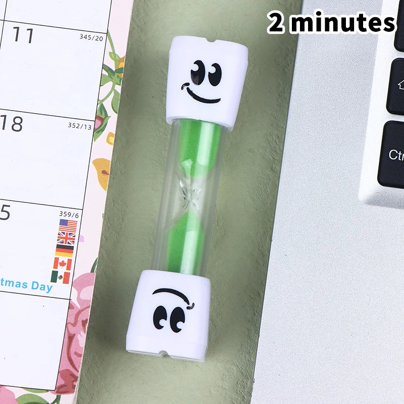 2-Minute Creative Big-eye Timer Children Tooth Brushing Sandglass Qme A4