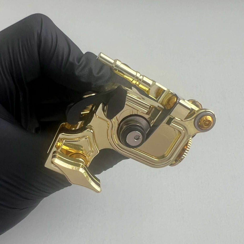 2026 NEW V6 PRO Direct Drive Rotary Tattoo machine Custom Powerful Coreless Motor Adjustable Stroke 3-5mm Tattoo Gun Qme