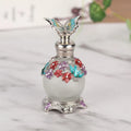 15ml Spherical Perfume Essential Oil Bottle Multi-Colored Glass Luxury Travel Portable Gift for Fragrance Lovers Qme S.BLU 15ml