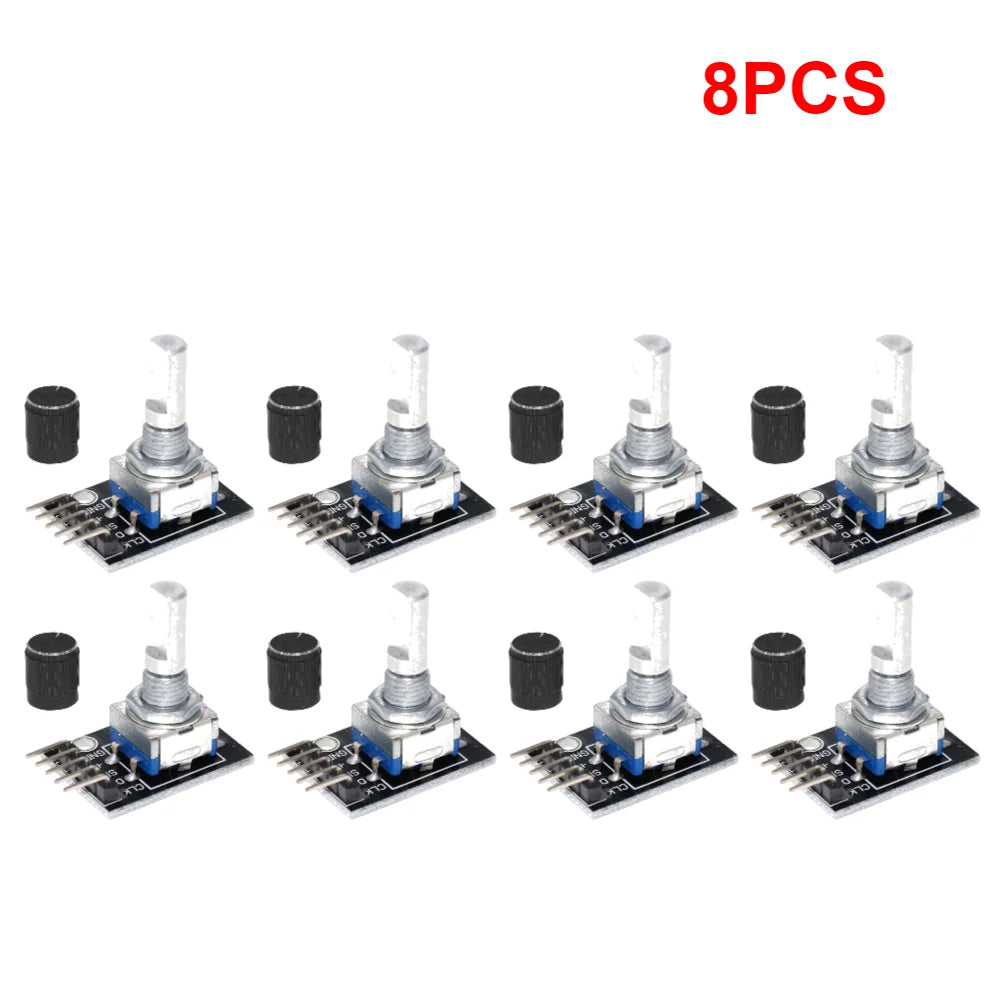 360 Degree Rotary Encoder Module HW-040 Brick Sensor Development Board with Push Button for Arduino 1-8PCS Qme 8PCS