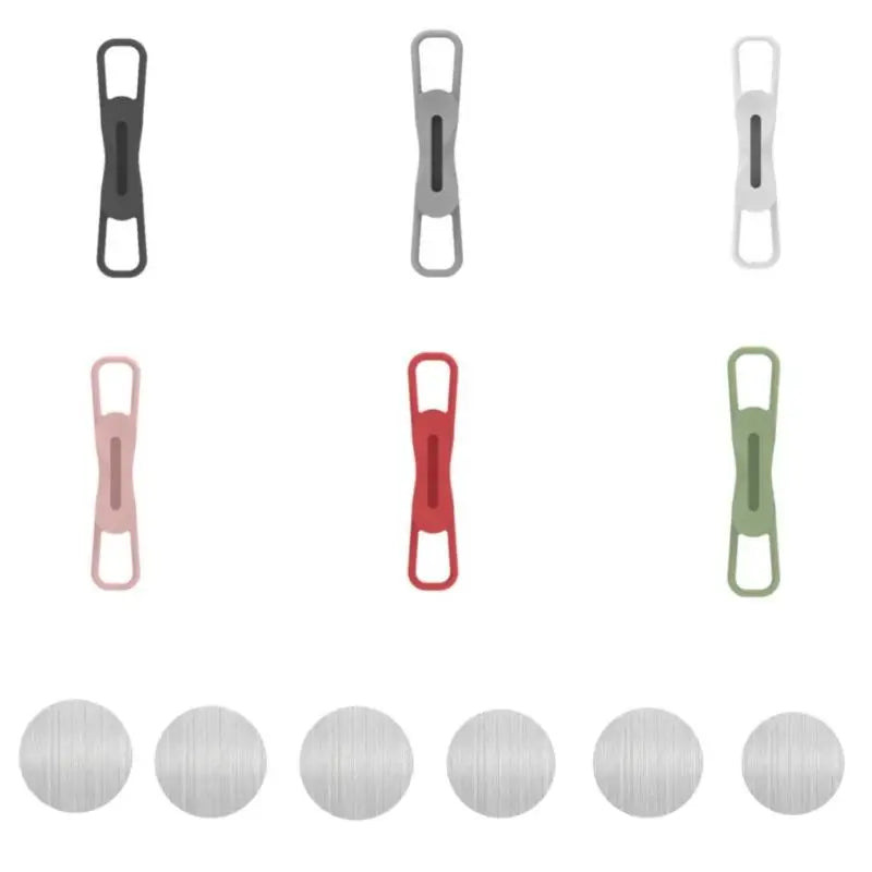 2 3 Magnetic Multifunction Silicone Adjustable Pen Stand Office Qme A6