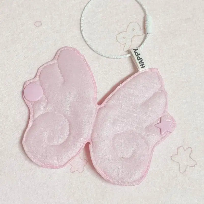 Earphone Decoration Accessories Handmade Fabric Cute Angel Wings Qme