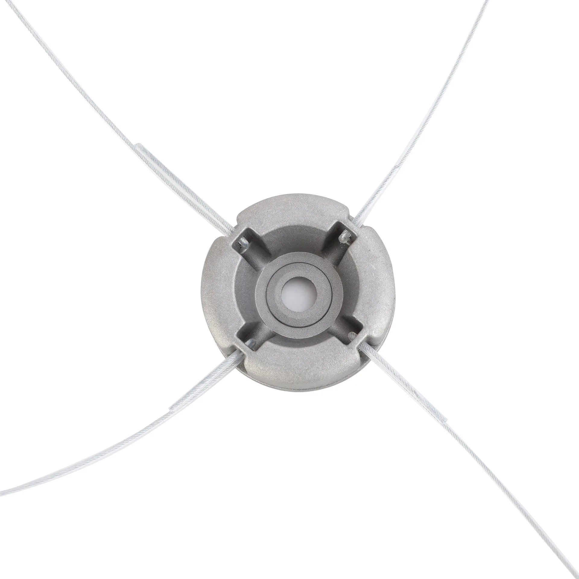 Aluminum Trimmer Head 5 Through Hole Fit String Replacement Wire Rope Qme