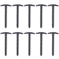 10pcs/pack Outdoor Tent Ground Nails Set Stakes Pegging Ground Nails Peg Screw Anchor Windproof For Outdoor Camper Accessories Qme 10PCS