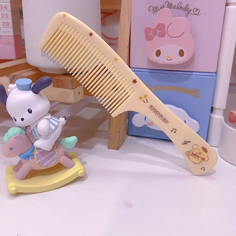 Kuro Mi Cartoon Wide-tooth Comb Household Plastic Long Straight Hair Qme 2