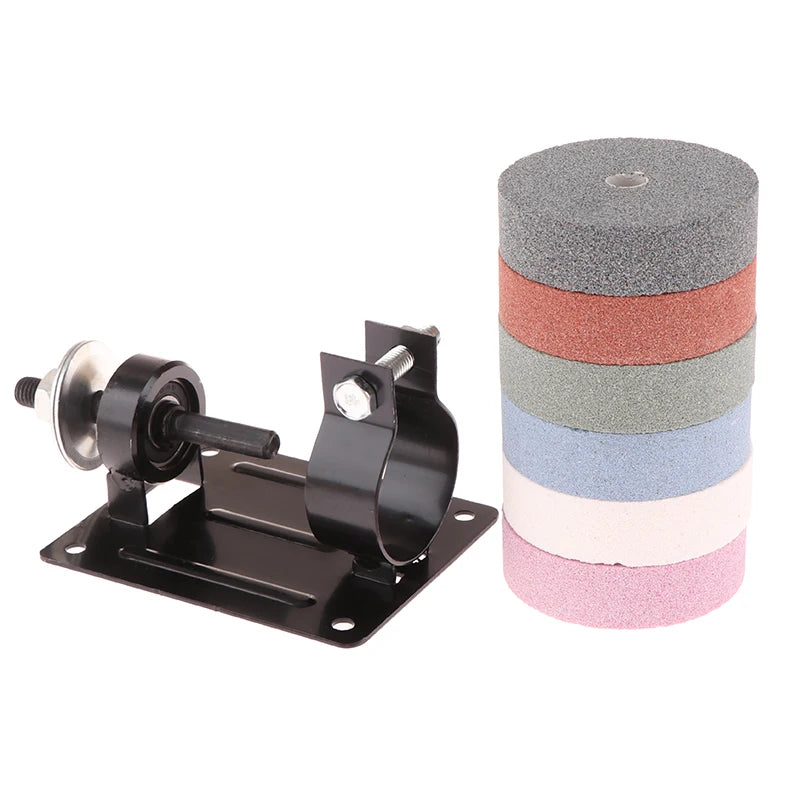 Metal Polish Grinder Machine Sander Conversion Head Grindstones Qme