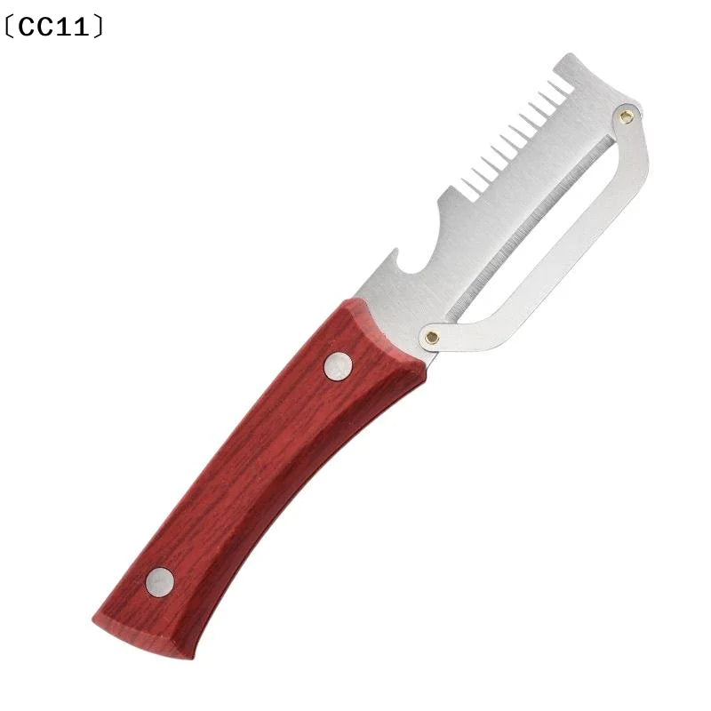 Multifunction Vegetable Peeler Stainless Steel Onion Slicer Fruit Qme