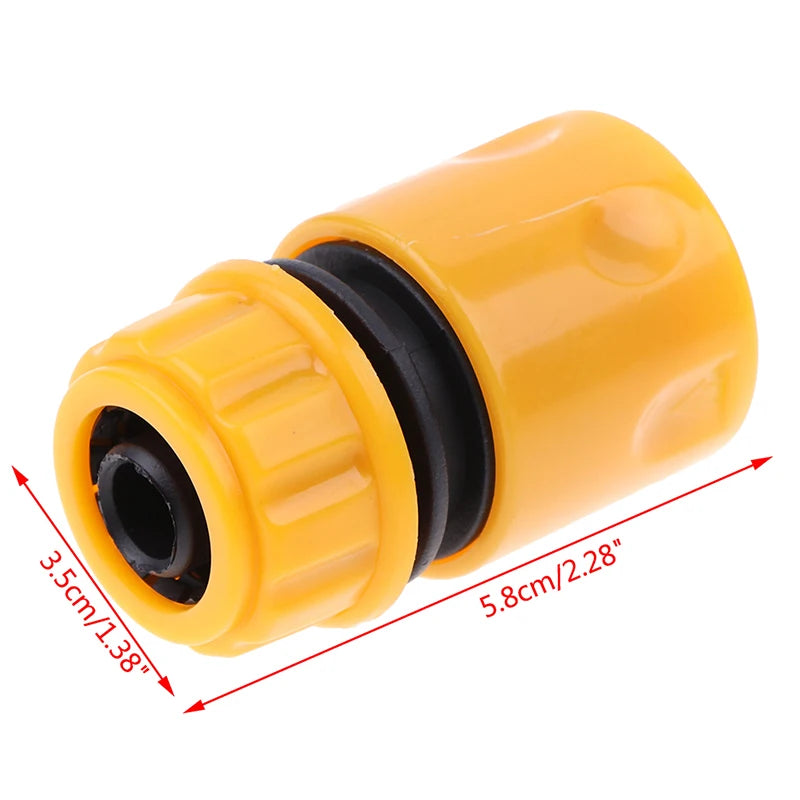 Garden Lawn Hose connection Water Tap Hose Pipe Fitting Set Connector Adaptor. Qme