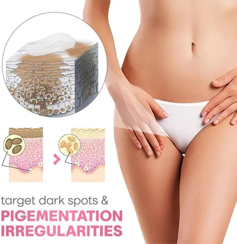Body Whitening Cream Arms Thighs Underarm Knees Whitening Essence Cream Brighten Moisturizing Body Korean Skin Care Products Qme