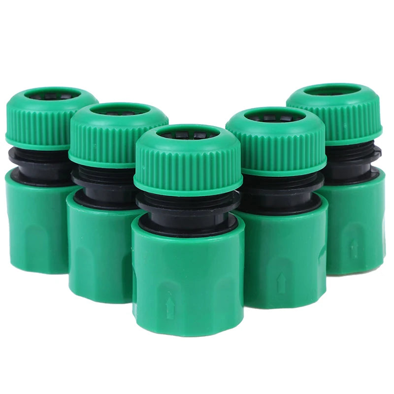 ^5Pcs 1/2 " Hose Joint Coupling Connector For Garden Irrigation Water Connector Qme