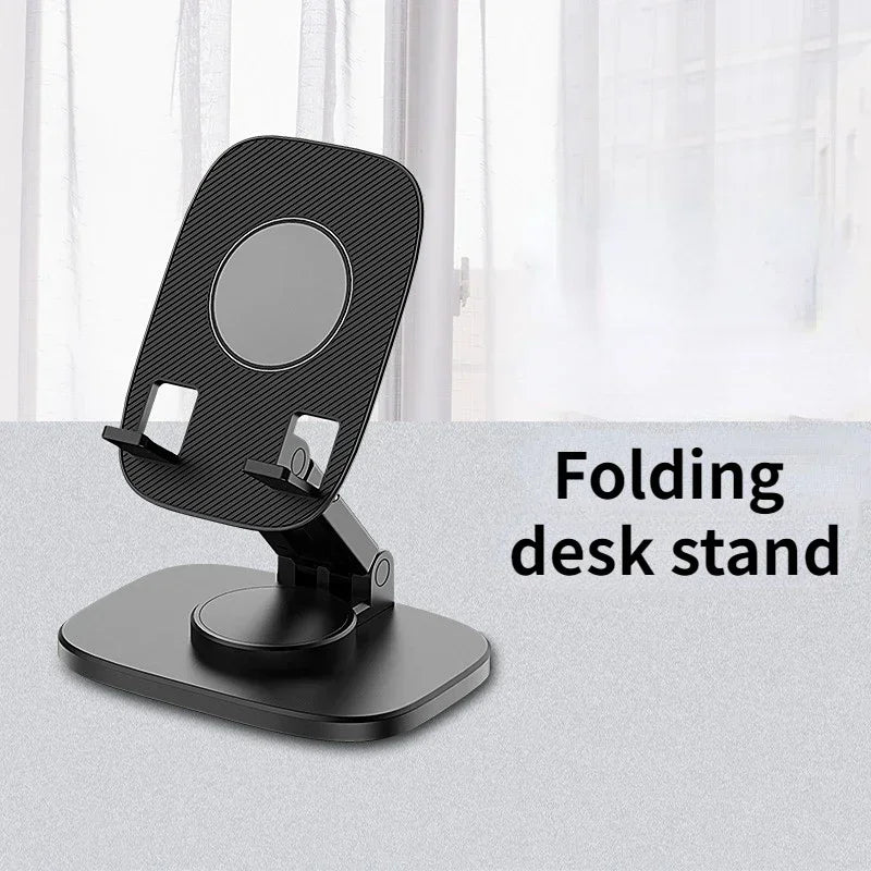 Universal 360° Rotating Adjustable Portable Folding Stand for Phone Tablet Qme