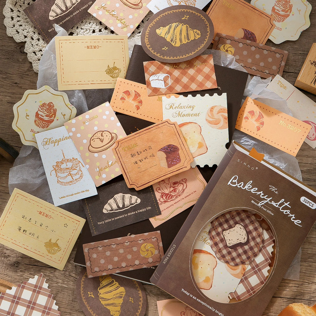 Vintage Memo Paper Sticker Pack, Background Collage Supplies for Journaling, Perfect Gifts for Birthdays & Holidays Qme