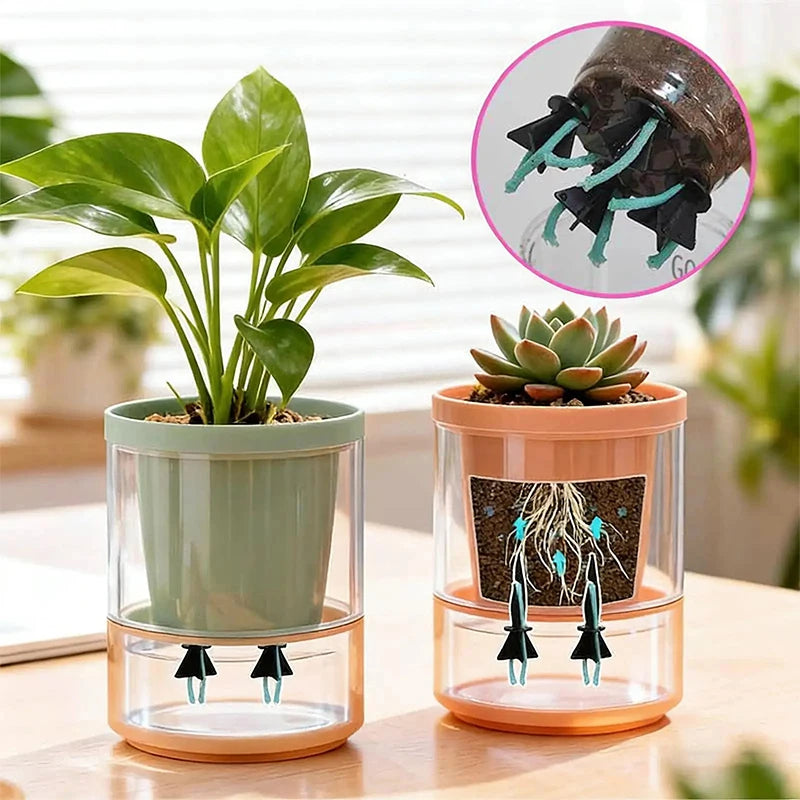 10 Sets Of Self-watering Columns Suitable For Indoor/outdoor Plants - Adjustable Slow-release Irrigation Posts Qme