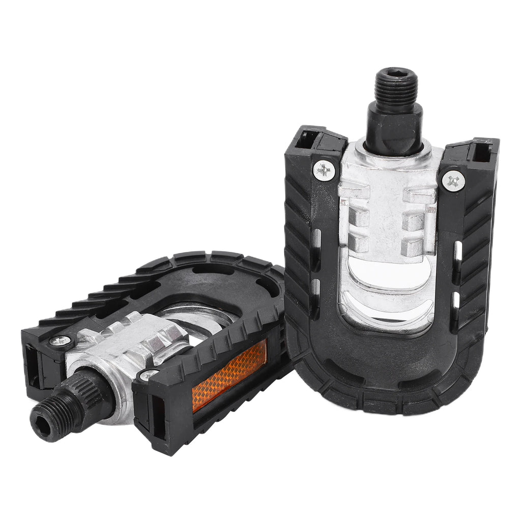 Mountain Bike Pedal Aluminum Alloy Folding Flat Pedals for Cycling Sports Mountain Bike Pedal Cycling Pedals Qme as picture