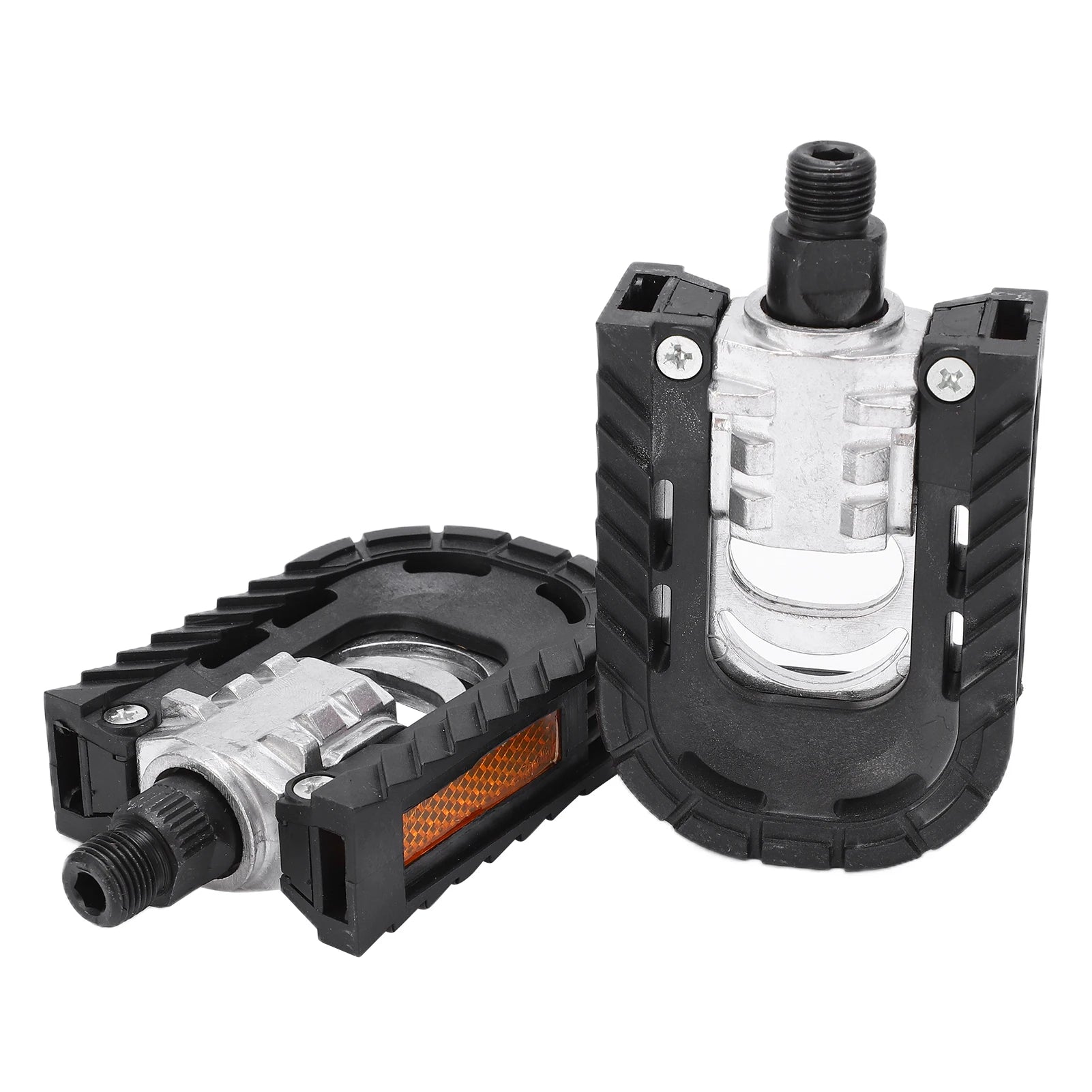 Mountain Bike Pedal Aluminum Alloy Folding Flat Pedals for Cycling Sports Mountain Bike Pedal Cycling Pedals Qme as picture