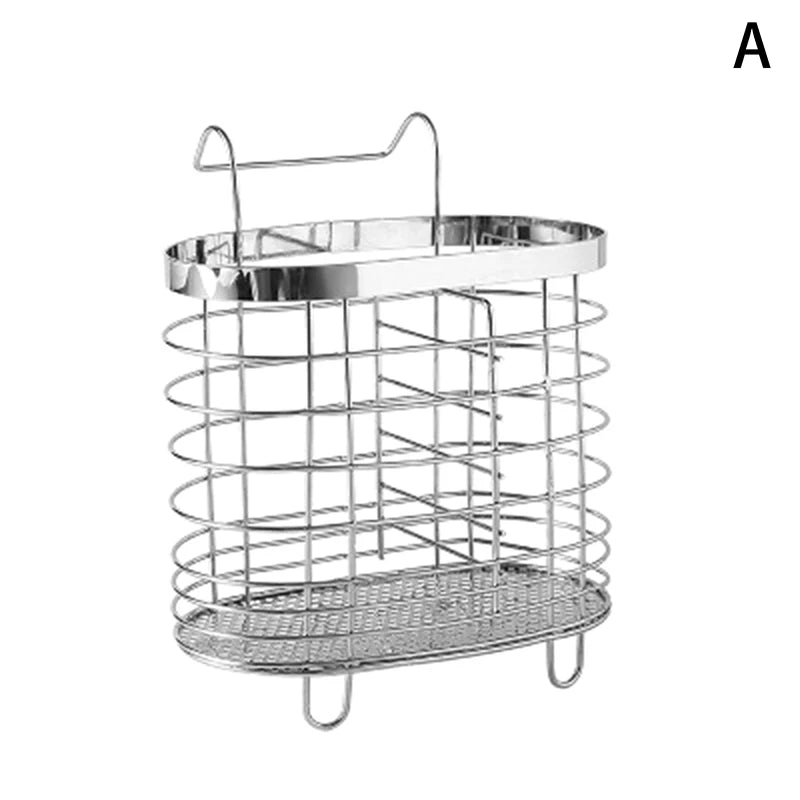 Suspension Household Stainless Steel Kitchen Cutlery Holder Drainer Qme A