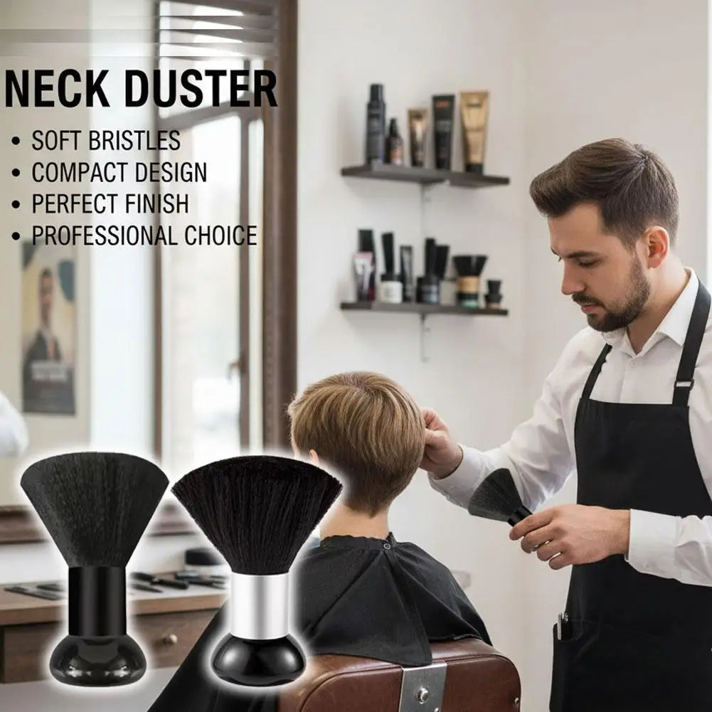Neck Duster Barber Brush Remove Loose Hair Professional Cutting Soft Qme