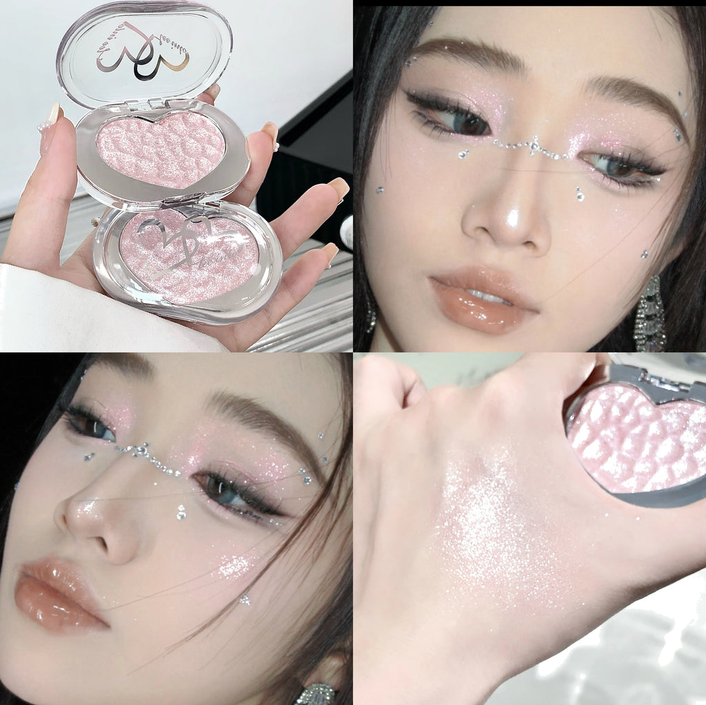 LEE INTO Highlighter Powder Pearlescent Finish Fine Shimmer Silky Qme LE05-2