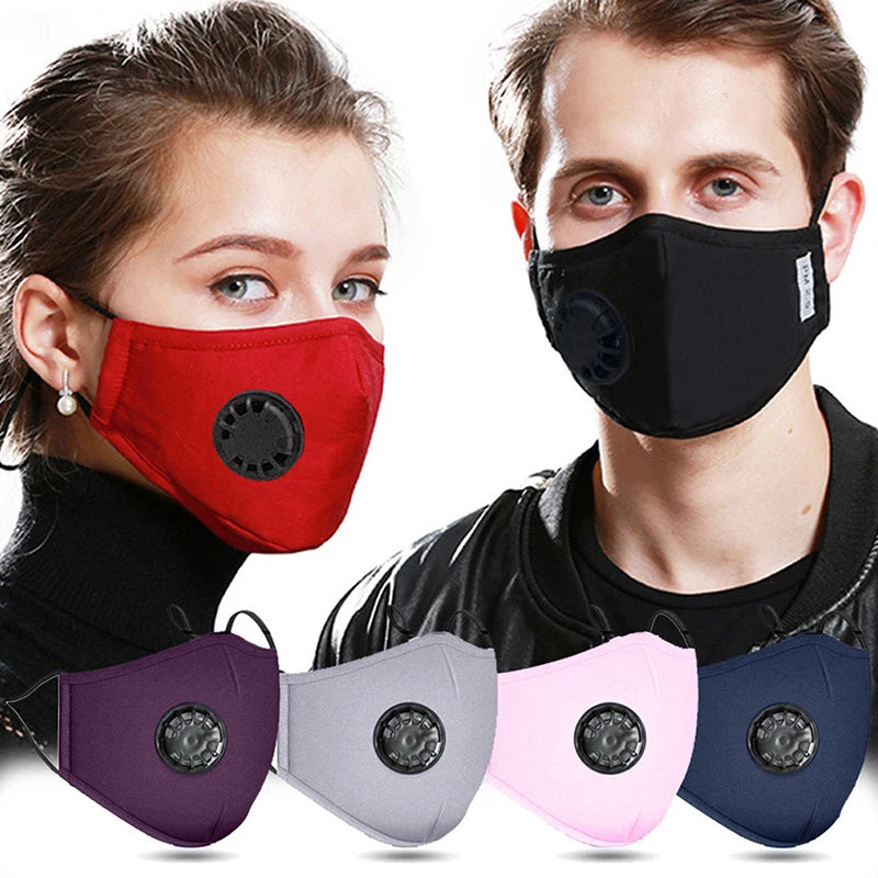 Anti-pollution PM2 5 Dust Masks Washable Reusable Pluggable Gasket Qme