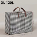 Large Capacity Moving Packing Bag for Students Waterproof & Moisture-Proof Luggage Organizer Home Storage for Clothes & Quilts Qme XL 120L