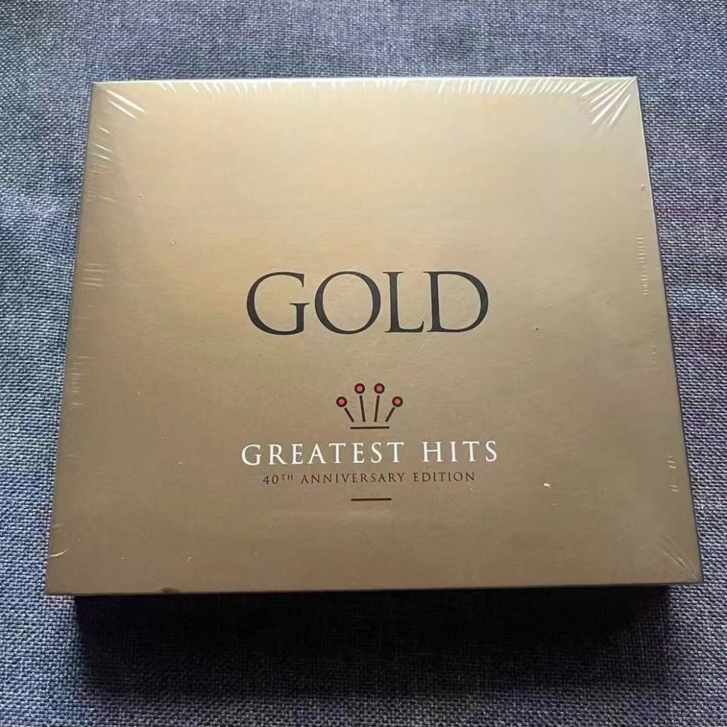 Disco Pop Greatest Hits Compilation Music 3CD Gold Anniversary Themed Cover Premium Collectible Record for Music Enthusiasts Qme
