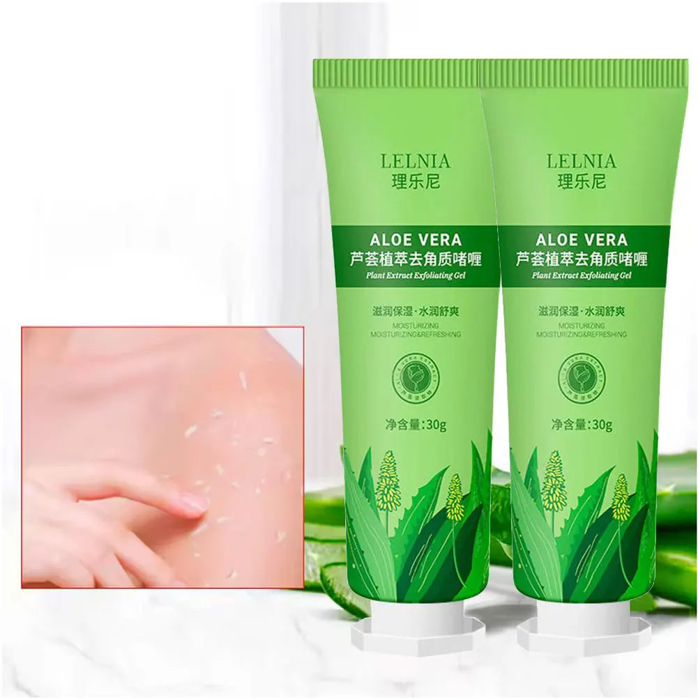 Facial Exfoliating Gel Non-scrub Gentle Exfoliant Face Body Dead Skin Qme